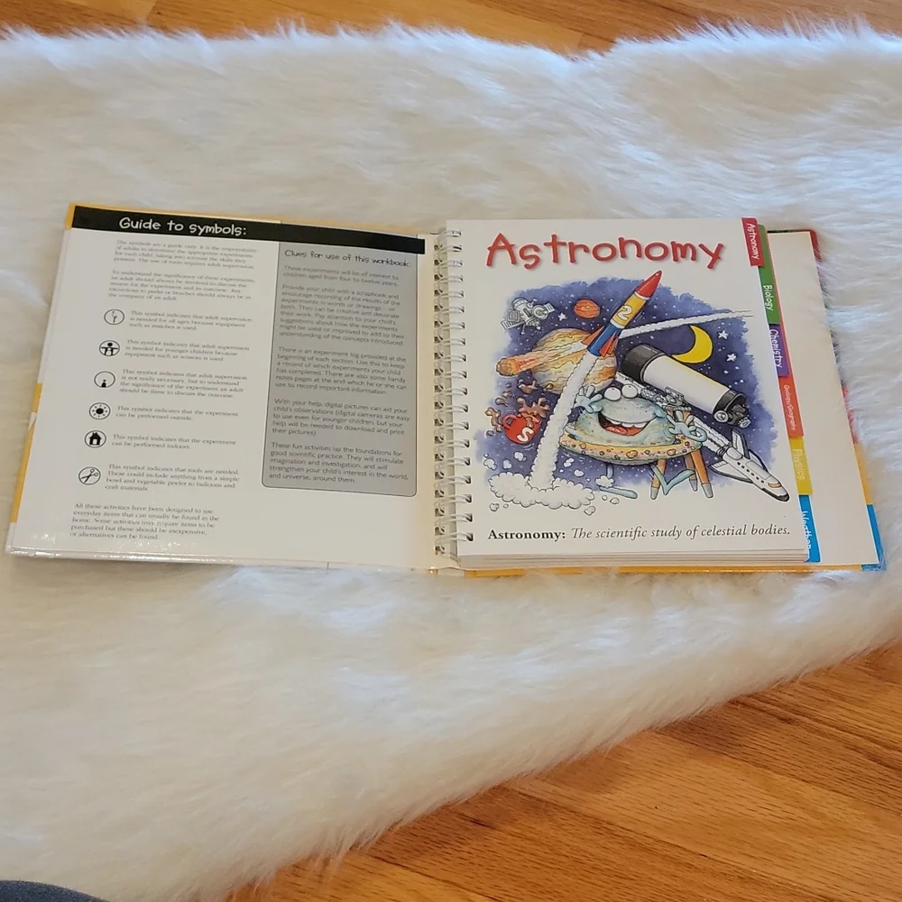 COOL SCIENCE EXPERIMENTS Astronomy Chemistry Learning‎ Book **3 for $20 item**